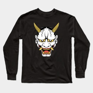 Hannya Mask Long Sleeve T-Shirt